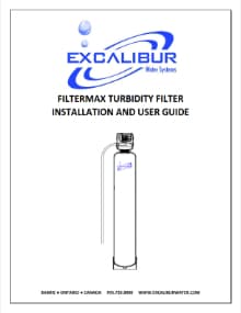 Excalibur filtermax turbidity filter manual thumbnail