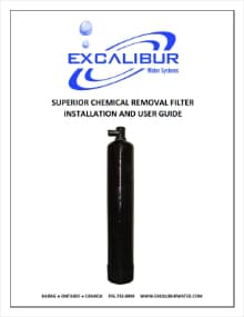 Excalibur filtermax superior chemical removal filter manual thumbnail