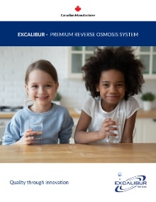 Excalibur premium reverse osmosis system brochure thumbnail