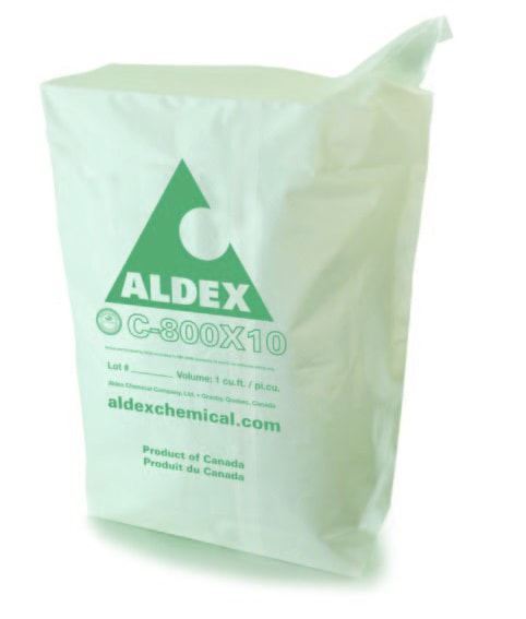 Aldex resin bag